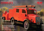 ICM 35527 L1500S LF 8, Германский лёгкий пожарный автомобиль 2МВ, 1:35