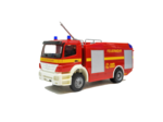 Herpa046435 Модель пожарной машины Mercedes Axor TLF 24/50 1/87