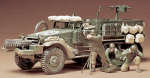 35083 Американский БТР M21 с 81mm орудием и 4-я фигурами (1:35), Tamiya