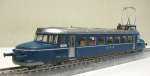 Marklin37867 Электровоз серии RBe 2/4 Blauer Pfeil/Blue Arrow Electric Railcar со светом салона (Эпоха IV 1970-е) H0