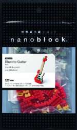 NBC_037 Nanoblock Красная Электрогитара