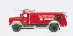 Preiser 31260 Пожарная машина Magirus F200D GTLF 6/24, 1:87
