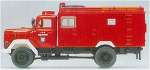 Preiser 31276 Пожарная машина Magirus Mercur 125A SW 2000, 1:87