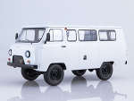 SSM2005 Масштабная модель: УАЗ-2206 микроавтобус серый 1/18
