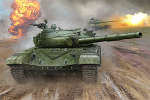 Trumpeter00924 Модель для сборки: Russian T-72B MBT 1/16