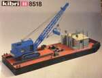 Kibri8518 Баржа для крана Menck, 1:87