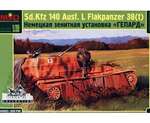 MSD3579 Модель для сборки: Немецкая зенитная установка "Гепард" Sd.Kfz.140/1 Ausf. L Flaskpanzer 38 (t) 1/35