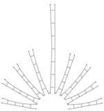 Viessmann4337 Контактный провод 125 мм / 5 шт., N