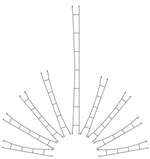 Viessmann4340 Контактный провод135 мм / 5шт., N