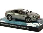 DB003 Масштабная модель автомобиля James Bond Car Collection-Aston Martin V12 Vanquish (Умри, но не сейчас) фирмы Universal Hobbies (металл) 1/43