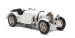 M-190 Коллекционный автомобиль Mercedes-Benz SSK, 1930 white, 1/18