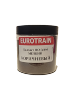 Eurotrain87018 Балласт/гравий в банке (мелкий) коричневый большая баночка 1/87