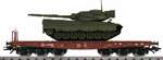 Marklin48722 Платформа с боевым танком "Leopard 1" 1/87