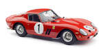 M-254 Коллекционный автомобиль Ferrari 250 GTO, 1000km Paris Montlhéry, P.+R. Rodriguez, #1 красный (Limited Edition 2200 pcs) 1/18