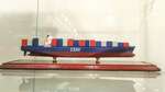 Eurotrain010k Корабль Контейнеровоз CSAV 38,1 см (15 d)