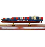 Eurotrain019k Корабль Контейнеровоз Norasia 38,1 см