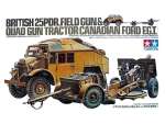 Tamiya 35044 Канадский тягач Ford F.G.T. с английским орудием 25 PDR, 1:35