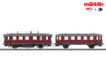 Marklin37705 Дизельный локомотив с прицепом