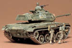 Tamiya35055 Американский танк M41 Walker Bulldog с 3-я фигурами 1/35