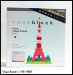 NBH_001 Nanoblock Телебашня Tokyo Tower