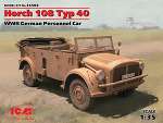 ICM 35505 Horch 108 Typ 40, Германский армейский автомобиль, 1:35