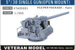 VTW35001 5"/ 38 SINGLE GUN(OPEN MOUNT) 