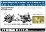 VTW35057 KRIEGSMARINE FLAK-VIERLING C35