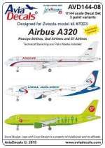 AVD144-08 Aibus A320, 1/144