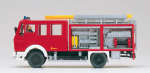 Preiser31128 Feuerwehr MB 1019 AF/36 Ziegler 1/87