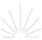 Viessmann4150 Универсальная контактная сеть 140 160 мм H0