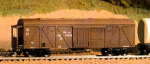 Пересвет3526 Модернезированый  крытый товарный вагон с металл. дверью и торм. площадкой, РЖД, эп. V TT