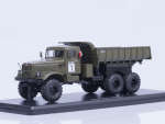 SSM1181 Масштабная модель: КрАЗ-255Б самосвал 6х6, (хаки) 1/43