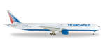 Herpa527507 Модель самолета Boeing 777-300 Transaero Registration: "El-UNM" 1/500