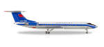 Herpa529938 Модель самолета Aeroflot Tupolev TU-134A "Bluebird" colors Registration: "CCCP-65667" 1/500