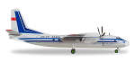 Herpa558914 Модель самолета Antonov AN-24RV Aeroflot- CCCP-46466 1/200