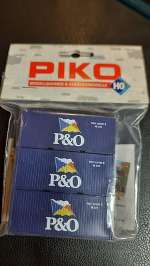 Piko56200 Набор из 3-х контейнеров «P&O» H0