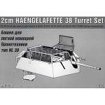 MSD35002 Башня для легкой немецкой бронетехники Haengelafette 38 2cm 1/35