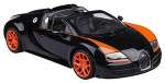 RASTAR70400B Машина р/у Bugatti Grand Sport Vitesse, цвет чёрный 1/14