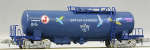 8037-4 Цистерна 4-х осная TANK CAR TAKI 1000 BLUE 