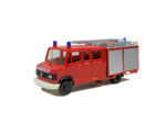 Herpa042826 Модель пожарного автомобиля Mercedes-Benz LF 8/6, 1/87