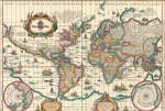 13777 Пазл 6000 деталей-"Древняя карта мира" 