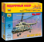 ЗВЕЗДА7253ПН Российский десантно-штурмовой вертолёт "Ми-8МТ", 1:72